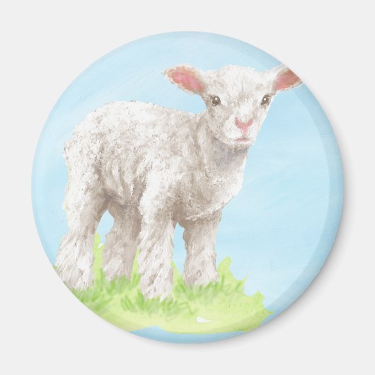 Lamb Magnet Magneet (Voorkant)