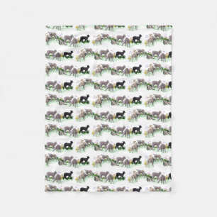 Lamb Meadow Fleece Blanket (kies kleur)