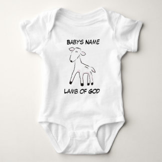 Lamb of God  Baby Creeper Romper