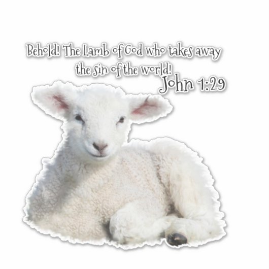 Lamb of God Sticker Patch (Voorkant)