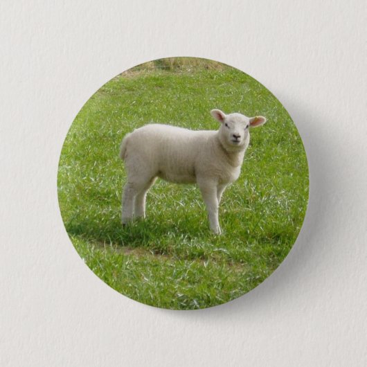 Lamb Ronde Button 5,7 Cm (Voorkant)