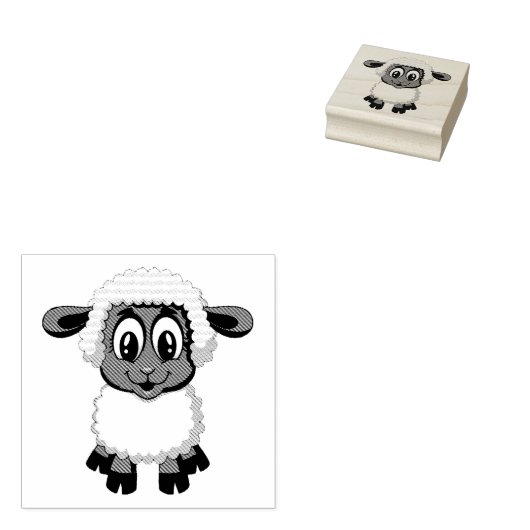 Lamb Rubberstempel (Gestempeld)