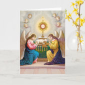 Lamb van God Kaart (Gele Bloem)