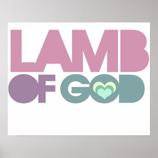 Lamb van God Poster (Voorkant)