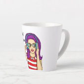 L'ambassadeur de Posh - Poshmark Latte Mug (Angle droit)