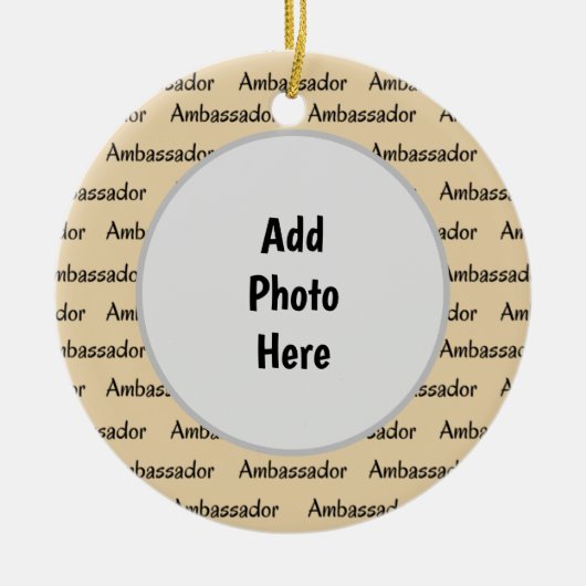 L'Ambassadeur Scout, Ornement de Noël (Devant)