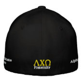 Lambda Chi Omega Casquette Flexfit (Dos)