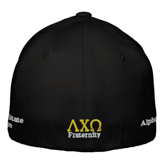 Lambda Chi Omega Casquette Flexfit (Dos)