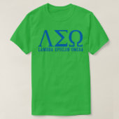Lambda Epsilon Omega T-shirt (Design voorkant)