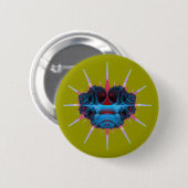 Lambdapilloma Bug Ronde Button 5,7 Cm (Voorkant /achterkant)