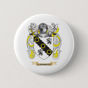 Lambert Coat of Arms (gezinscrest) Ronde Button 5,7 Cm