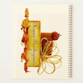 l'ambiance chaleureuse et festive de Thanksgiving (Dos)
