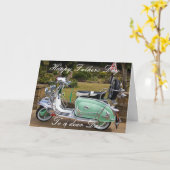 LAMBRETTA DE KAART VAN DE DAG VAN DE VADERS VAN DE (Gele Bloem)