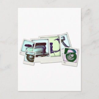 lambretta fotomontage briefkaart