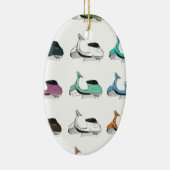 Lambretta Pop Art Keramisch Ornament (Rechts)