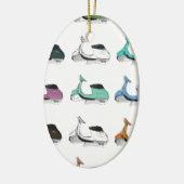 Lambretta Pop Art Keramisch Ornament (Links)