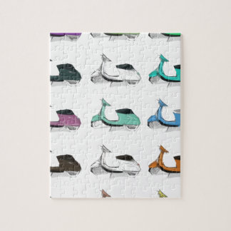 Lambretta Pop Art Legpuzzel