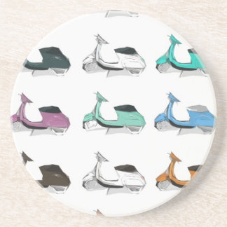 Lambretta Pop Art Zandsteen Onderzetter