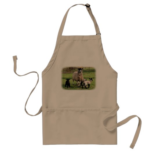 Lambs apron standaard schort (Voorkant)