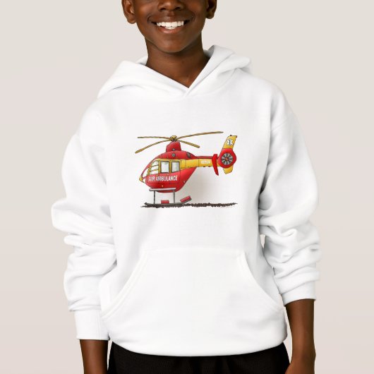 L'ambulance d'hélicoptère badine le sweatshirt (Devant)