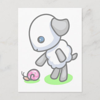 Lamby-Pie Snail Mail Briefkaart