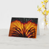 Lame de couleur, carte (Fleur jaune)