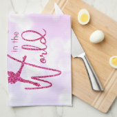 Lame de patin à glace Lame de serviette rose étinc (Quart Plié)