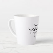 Lame gothique Latte Mug (Angle gauche)