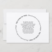 L'âme juive des Faire-part de mariage 1 (Devant)