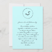 L'âme juive Faire-part de mariage hébraïque 2 (Devant)