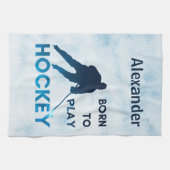 Lame sèche de la serviette de hockey sur glace née (Horizontal)