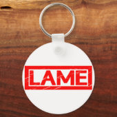 Lame Stamp Sleutelhanger (Achterkant)