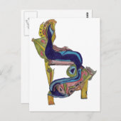 Lamed Briefkaart (Voorkant / Achterkant)