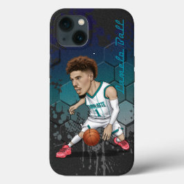 Lamelo Ball karikatuur iPhone 13 Hoesje