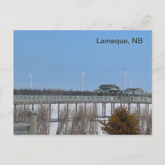 Lameque Wind Turbines Briefkaart