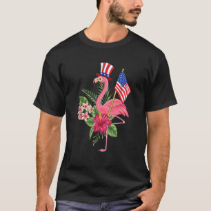 Lamerica Patriotic, 4 juli Flamingo American T-shirt