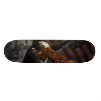 L'Amérique Bryan patriote rené C. Smoak Skateboard