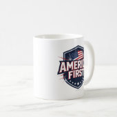 L'Amérique d'abord - Tasse (Devant droit)
