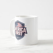 L'Amérique d'abord - Tasse (Devant gauche)