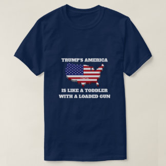 L'Amérique de Trump (Tout-petit) - Un T-shirt Mist