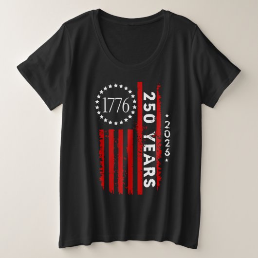 L'Amérique du 250e anniversaire des femmes (Design devant)