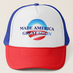 L'Amérique faite grand encore casquette de