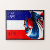 L'Amerique - Mslm Legpuzzel (Horizontaal)