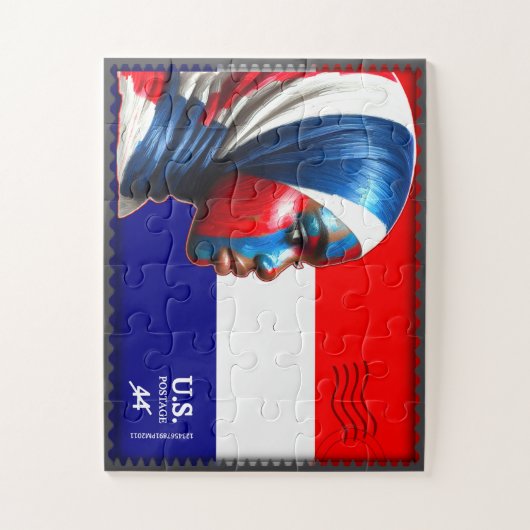 L'Amerique - Mslm Legpuzzel (Verticaal)