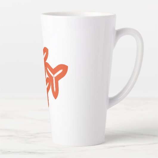 Lames gothiques Latte Mug (Droite)