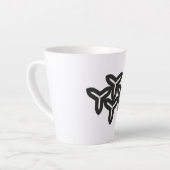 Lames gothiques Latte Mug (Angle gauche)