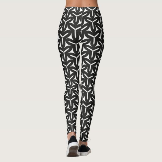 Lames gothiques Leggings Motifs (Dos)