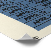 L'Âmes Sacrées 2023 Europe Tour Poster (Coin)