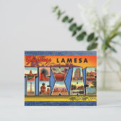 Lamesa TX Briefkaart (Staand voorkant)