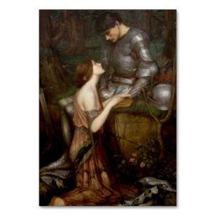 Lamia door John William Waterhouse, 1905 Kaart